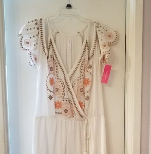 Xhilaration Cold shoulder Maxi Dress size L